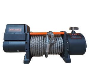 winchtech 9000kg elektrische lier front standard